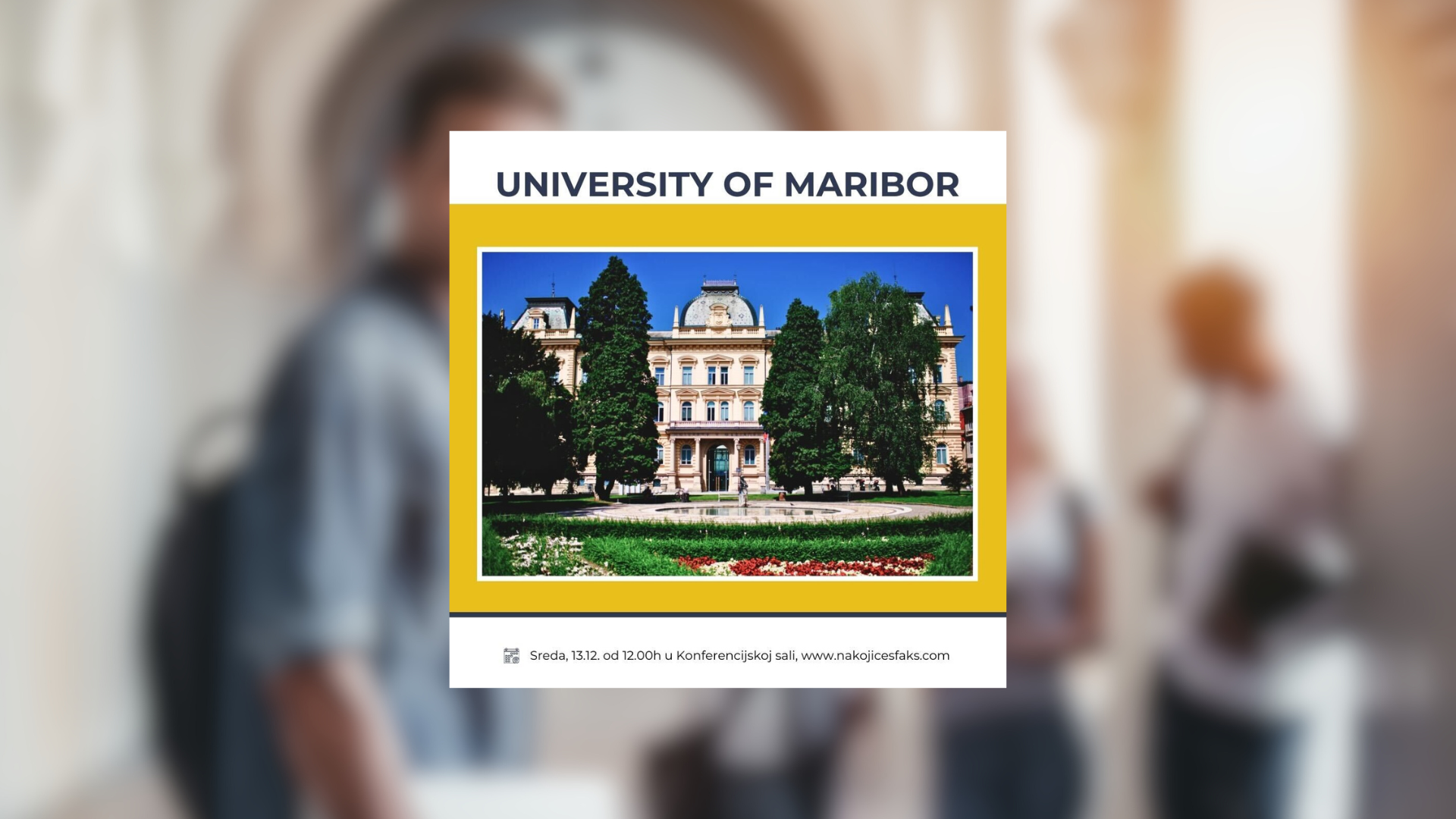 University of Maribor - Study in Slovenia